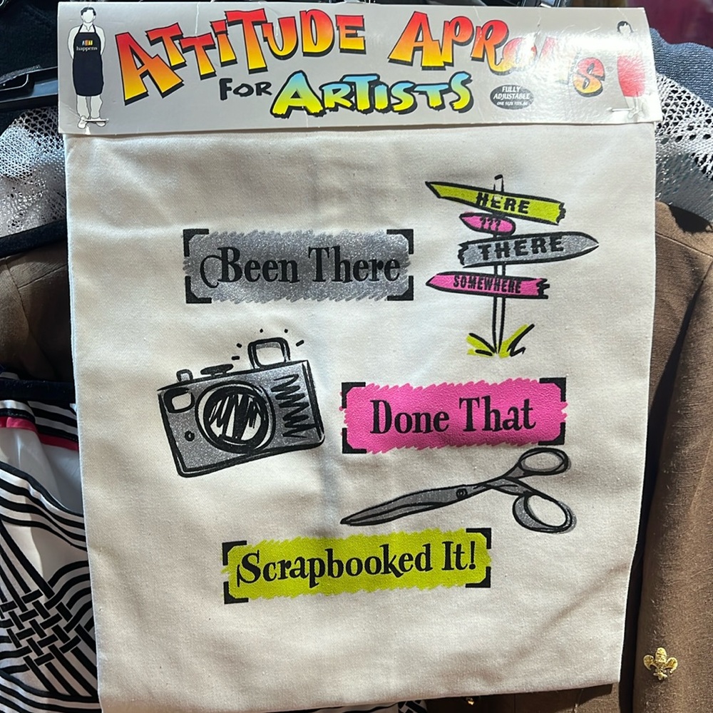 Attitude Aprons for Artist